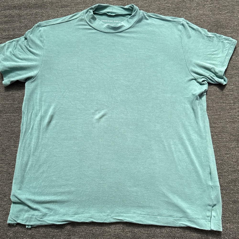 American Eagle Outfitters soft & sexyGreen Short  Tee women’s medium
